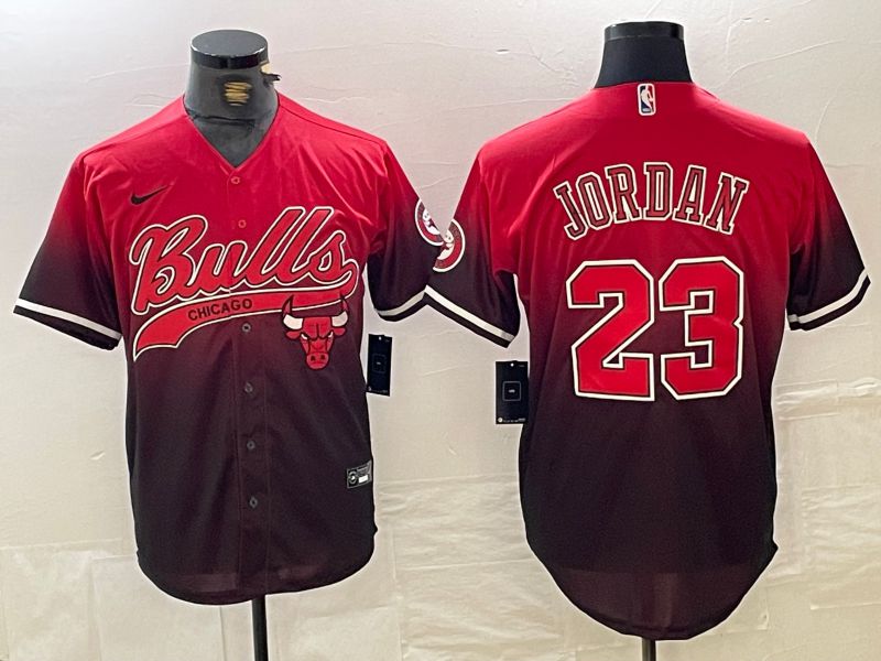 Men Chicago Bulls 23 Jordan Red Jointly 2024 Nike NBA Jersey style 1